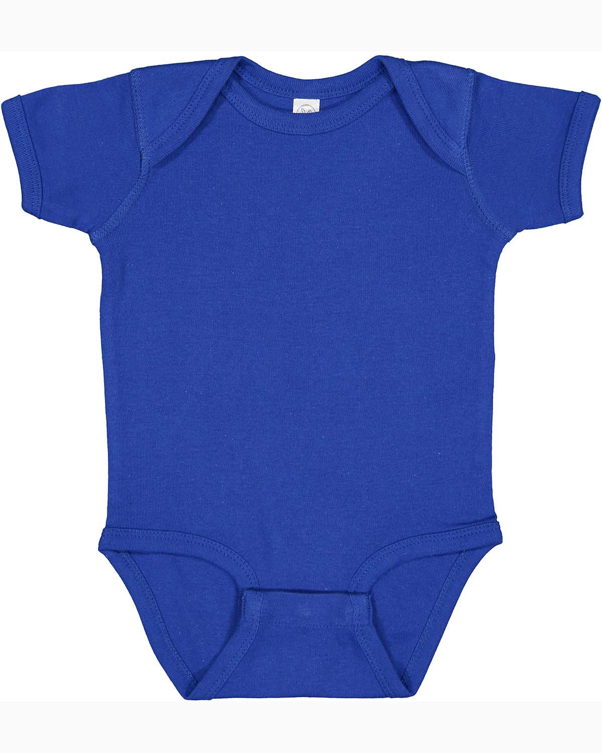 Rabbit Skins Infant Baby Rib Bodysuit - Royal