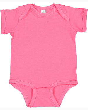 Rabbit Skins Infant Fine Jersey Bodysuit - Hot Pink