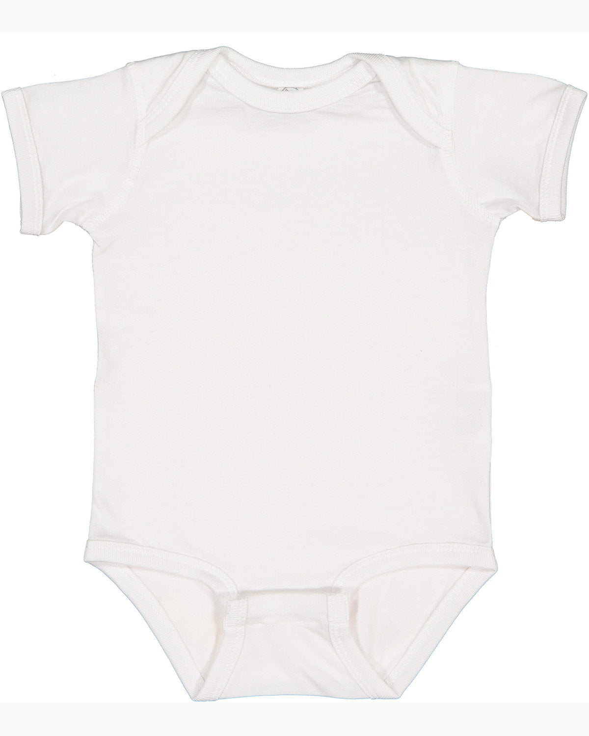 Rabbit Skins Infant Fine Jersey Bodysuit - White