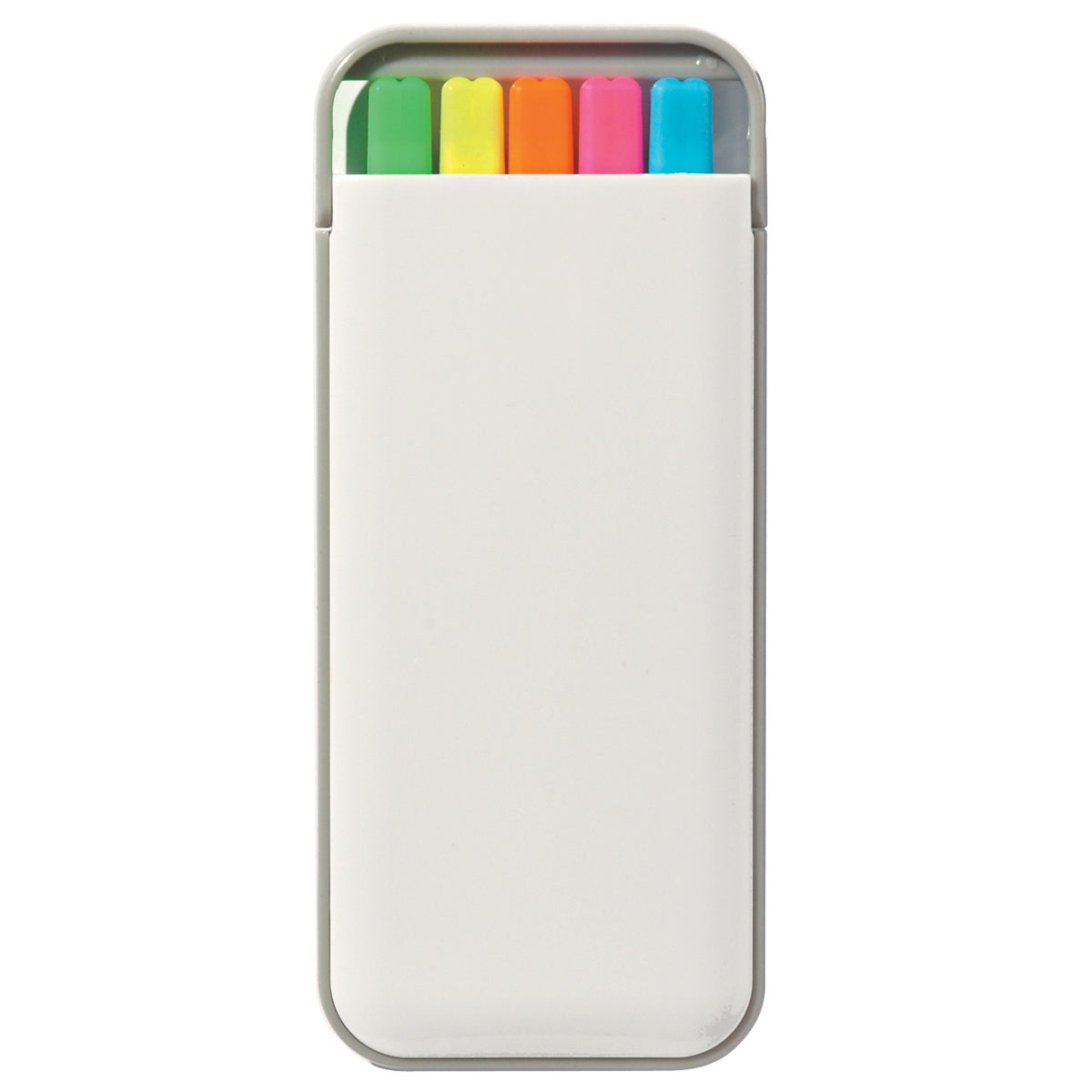 5-In-1 Highlighter Set - White With Gray