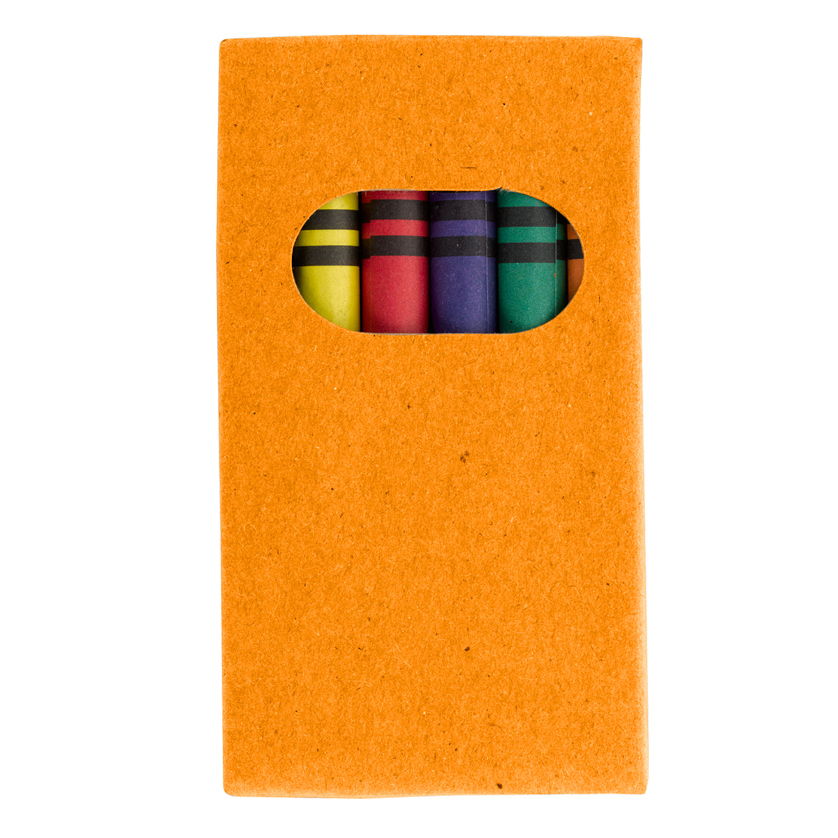 6-Piece Crayon Set - Orange