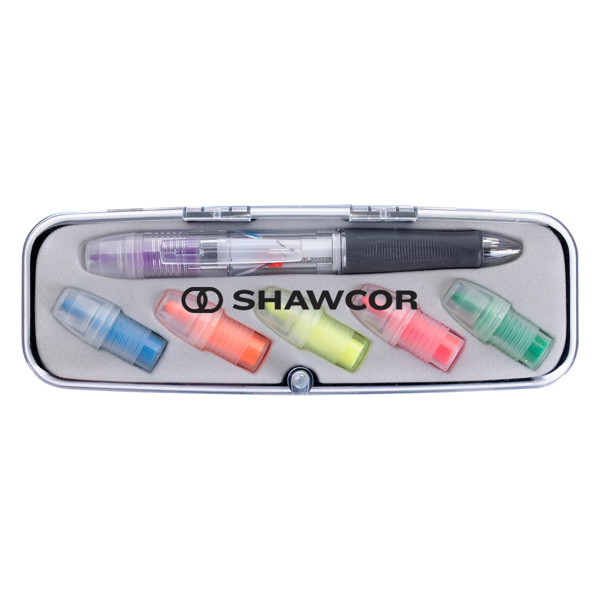Tri-Color Pen and Highlighter Set