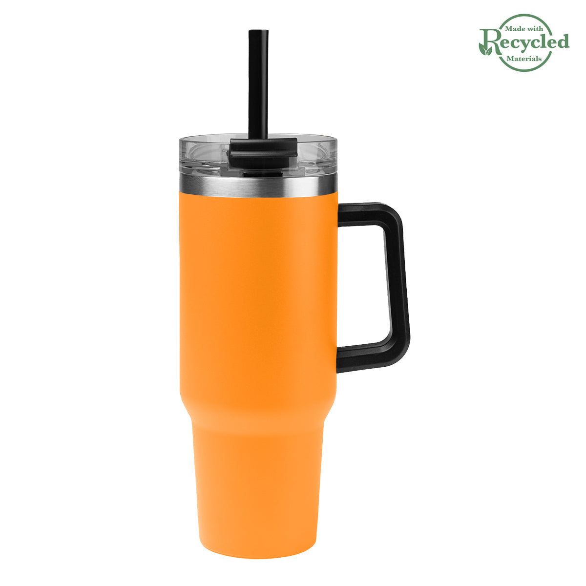 40 Oz. Intrepid Stainless Steel Tumbler - Recycled Orange