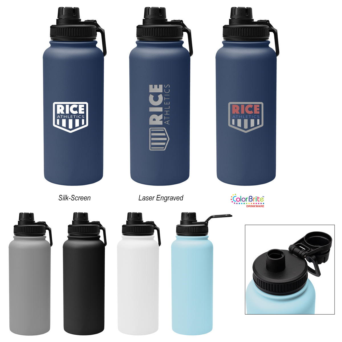 32 Oz. Austin Stainless Steel Bottle