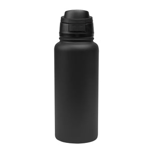 32 Oz. Pop Sip Stainless Steel Bottle - Black
