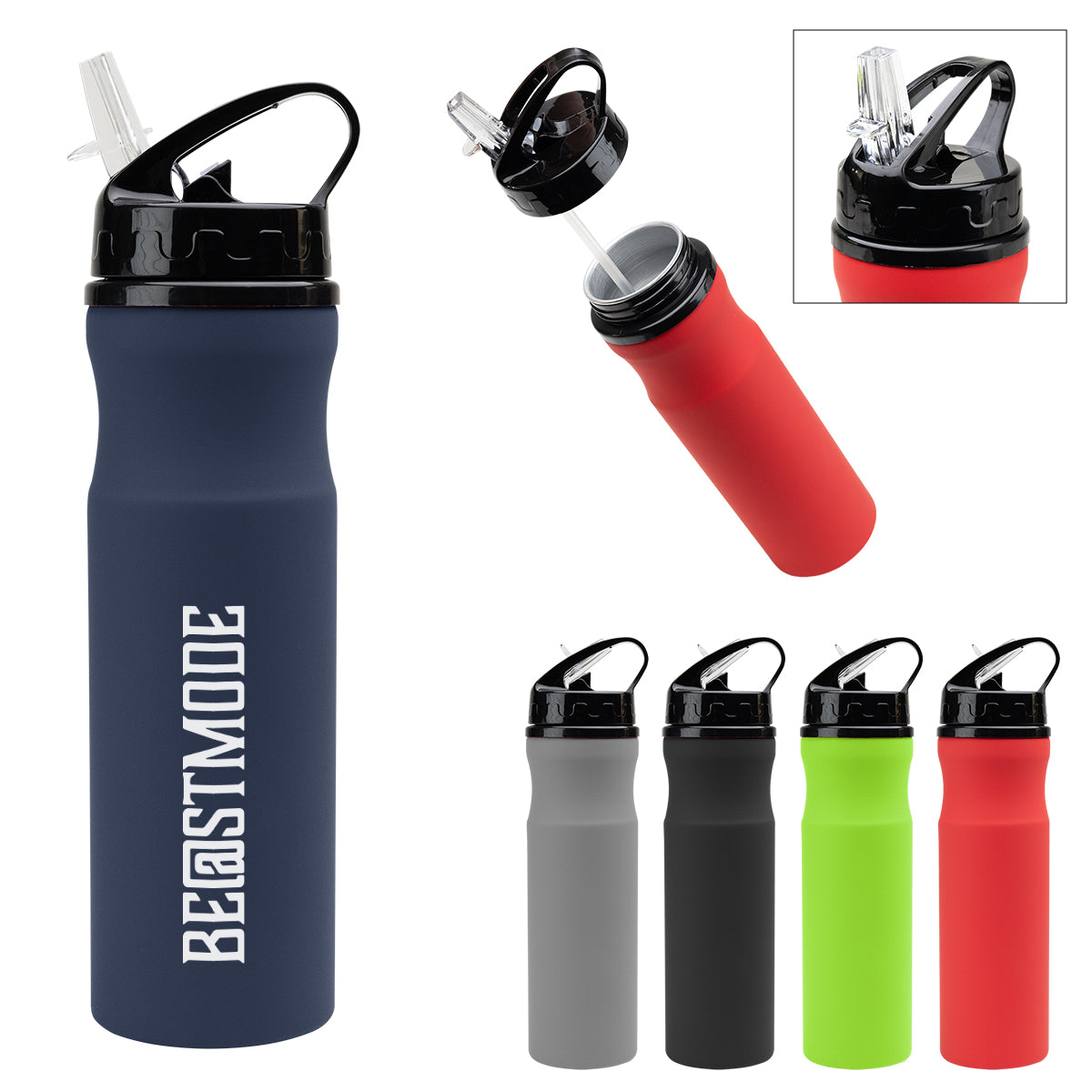 24 Oz. Memphis Aluminum Bike Bottle