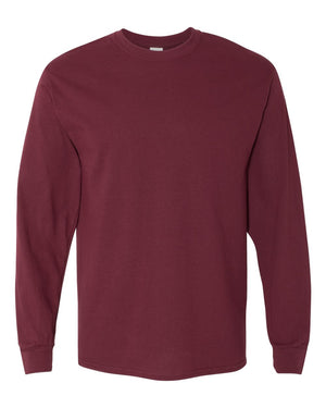 Gildan Adult Heavy Cotton™ Long-Sleeve T-Shirt - Maroon