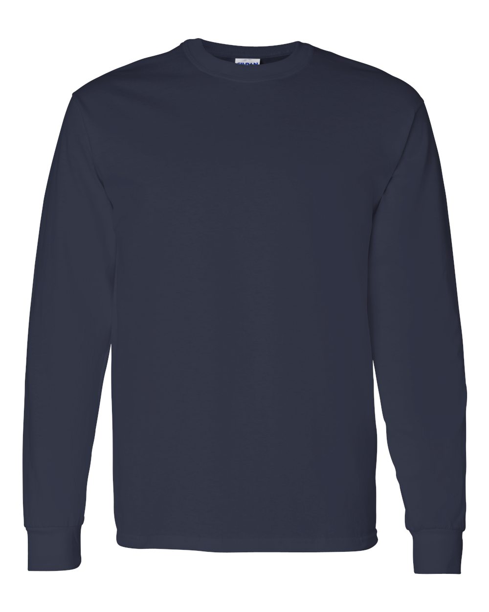 Gildan Adult Heavy Cotton™ Long-Sleeve T-Shirt - Navy