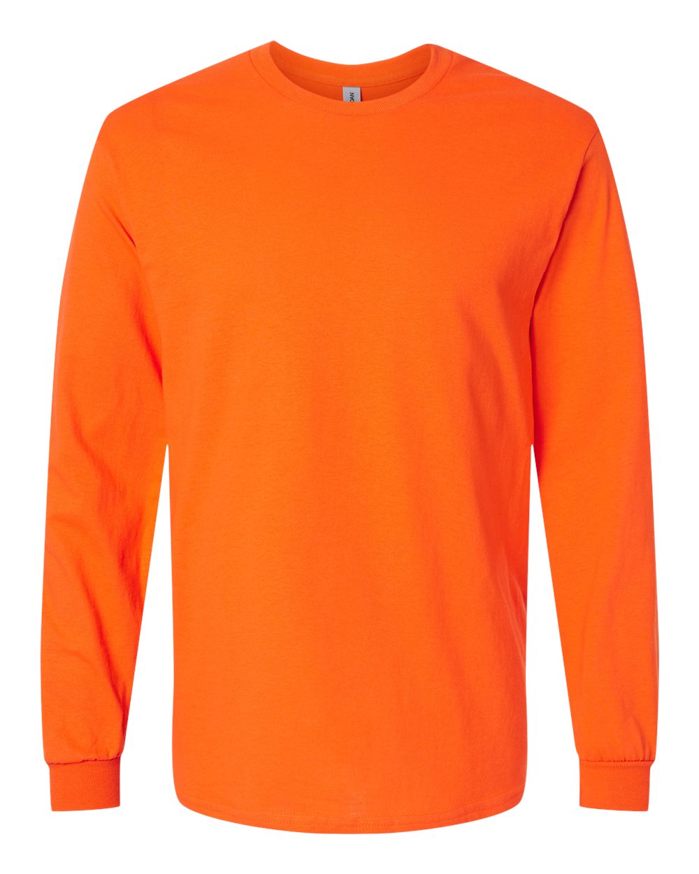 Gildan Adult Heavy Cotton™ Long-Sleeve T-Shirt - Orange