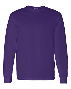 Gildan Adult Heavy Cotton™ Long-Sleeve T-Shirt - Purple