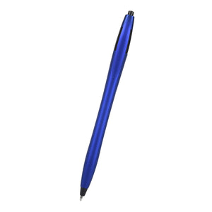 Metallic Dart Pen - Metallic Blue With Black