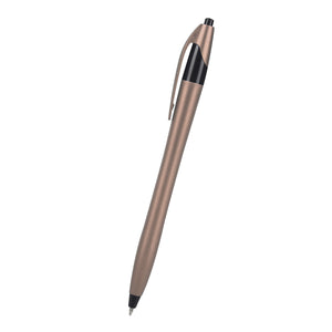 Metallic Dart Pen - Metallic Rose With Black