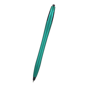 Metallic Dart Pen - Metallic Teal With Black