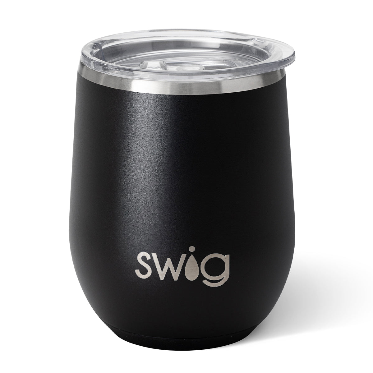 12 Oz. Swig Life™ Stemless Wine Tumbler - Black