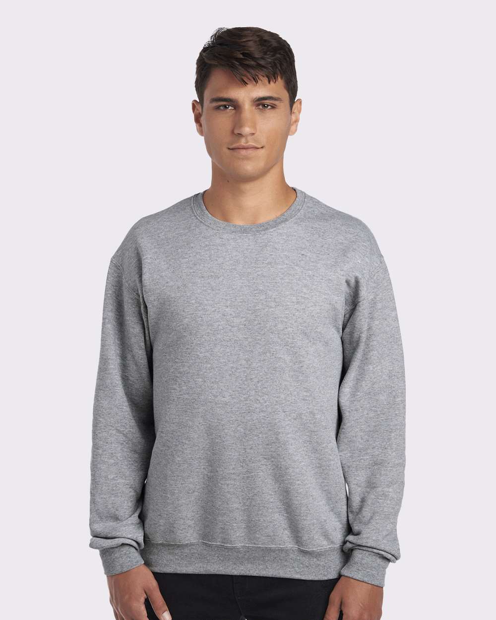 JERZEES Adult NuBlend® Fleece Crew - Athletic Heather