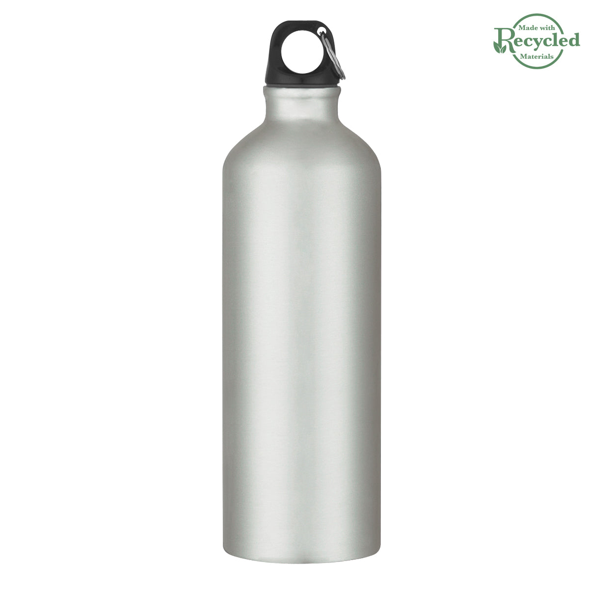 25 Oz. Aluminum Tundra Bike Bottle - Silver