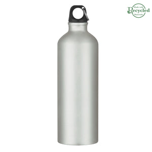25 Oz. Aluminum Tundra  Bike Bottle - Silver