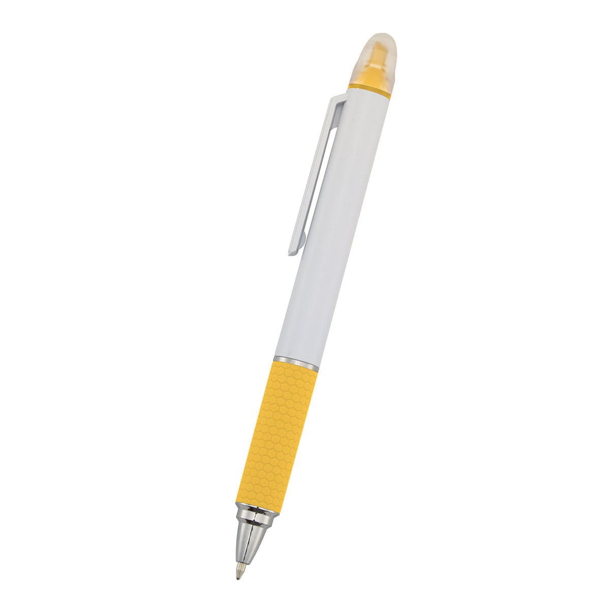 Sayre Highlighter Pen - White With Yellow