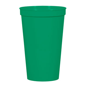 22 Oz. Big Game Stadium Cup - Green