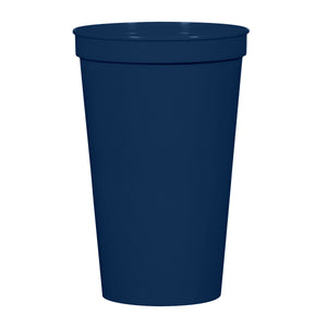 22 Oz. Big Game Stadium Cup - Navy Blue