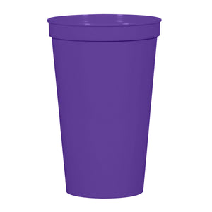 22 Oz. Big Game Stadium Cup - Purple