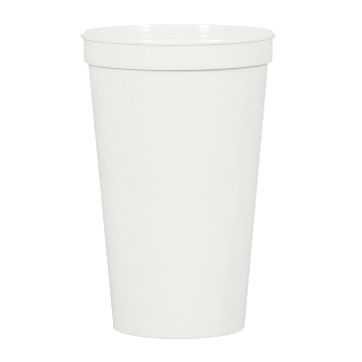 22 Oz. Big Game Stadium Cup - White