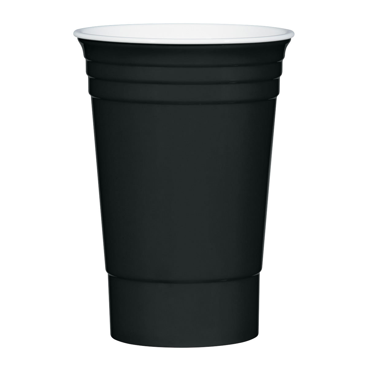 The Cup™ - Black With White