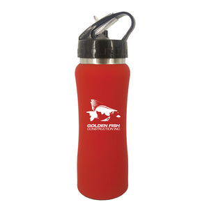 Clear Spout Water Bottle - CMSS069 - Red