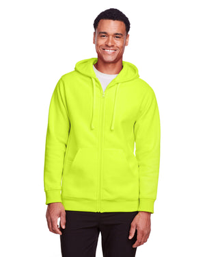 Men's Zone HydroSport™ Heavyweight Full-Zip Hooded Sweatshirt - Safety Yellow