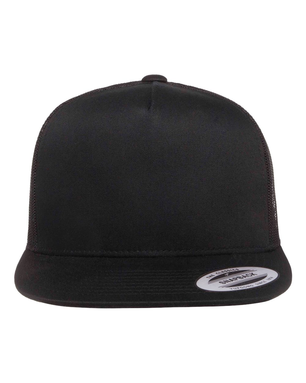 YP Classics Adult Classic Trucker Cap - Black