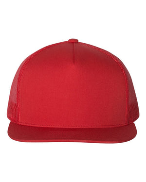 YP Classics Adult Classic Trucker Cap - Red