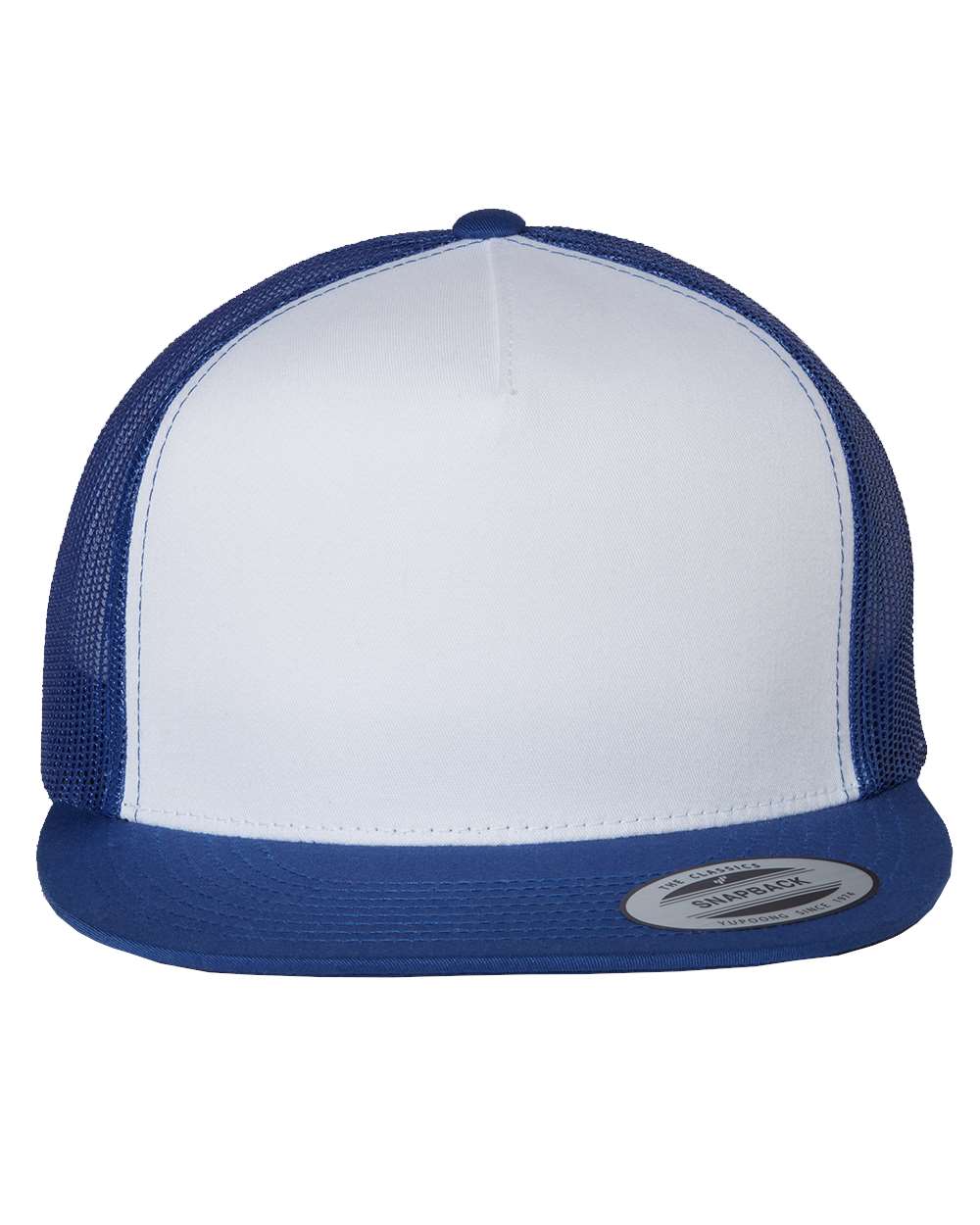 YP Classics Adult Classic Trucker Cap - Royal/ White/ Royal