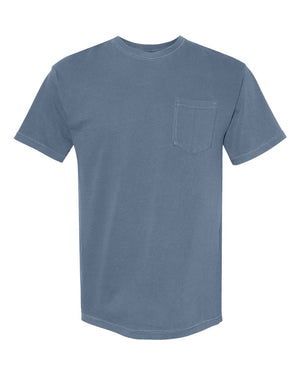Comfort Colors ® Adult Heavyweight RS Pocket T-Shirt - Blue Jean