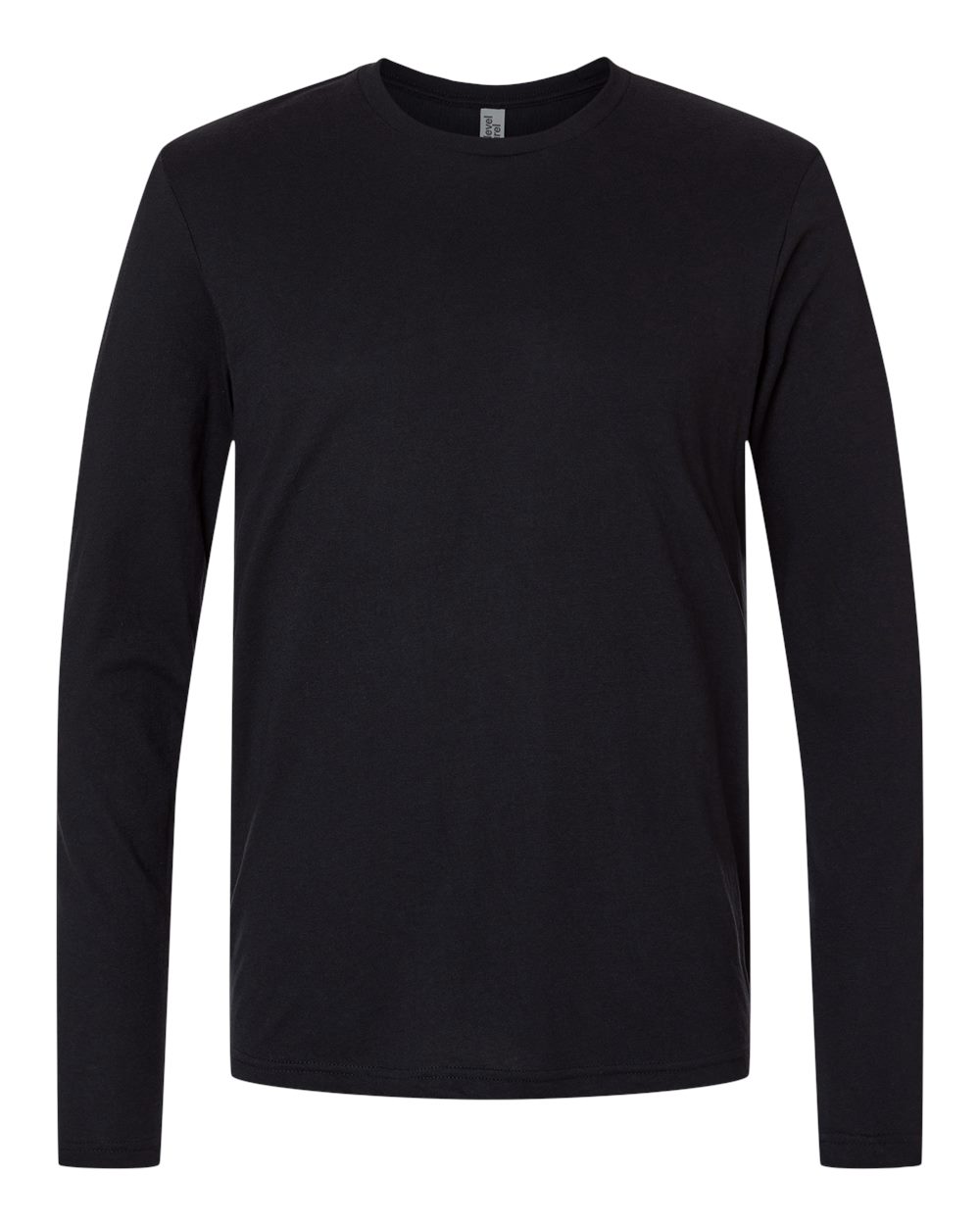 Next Level Men's Triblend Long-Sleeve Crew - Black