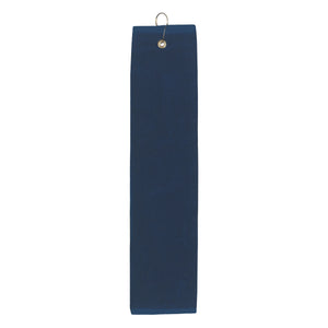 Folded Golf Towel - Navy Blue