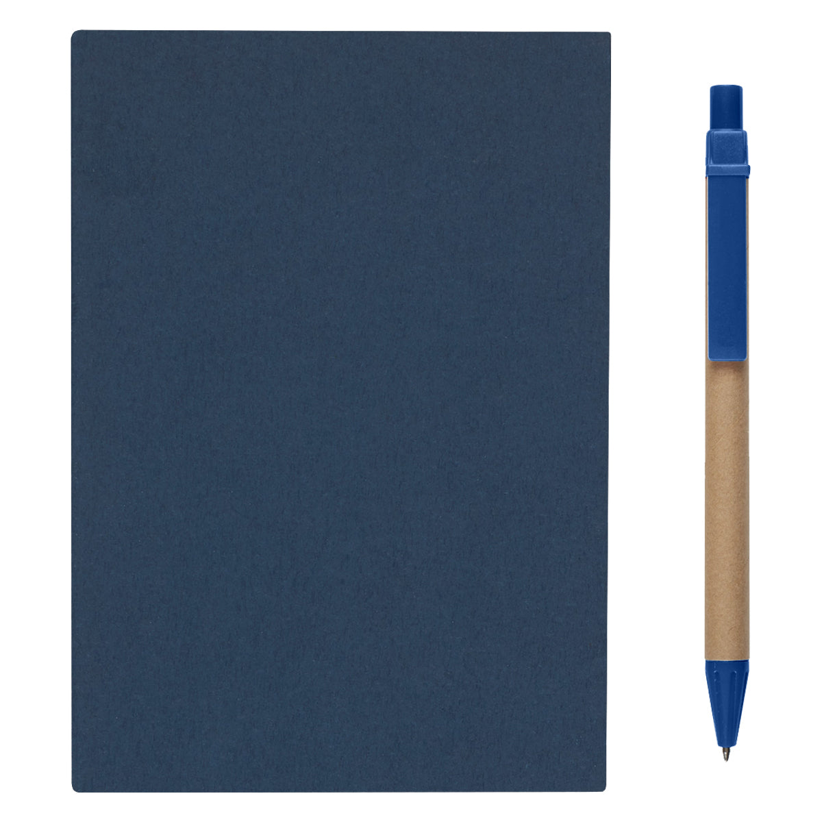 Meeting Mate Notebook With Pen And Sticky Flags - Blue