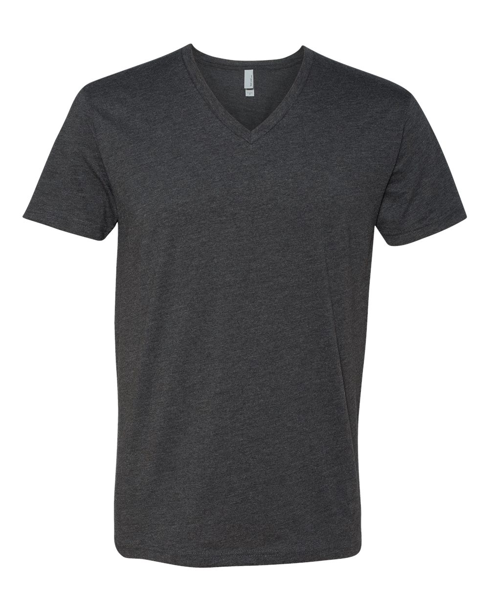 Next Level Men's CVC V-Neck T-Shirt - Charcoal