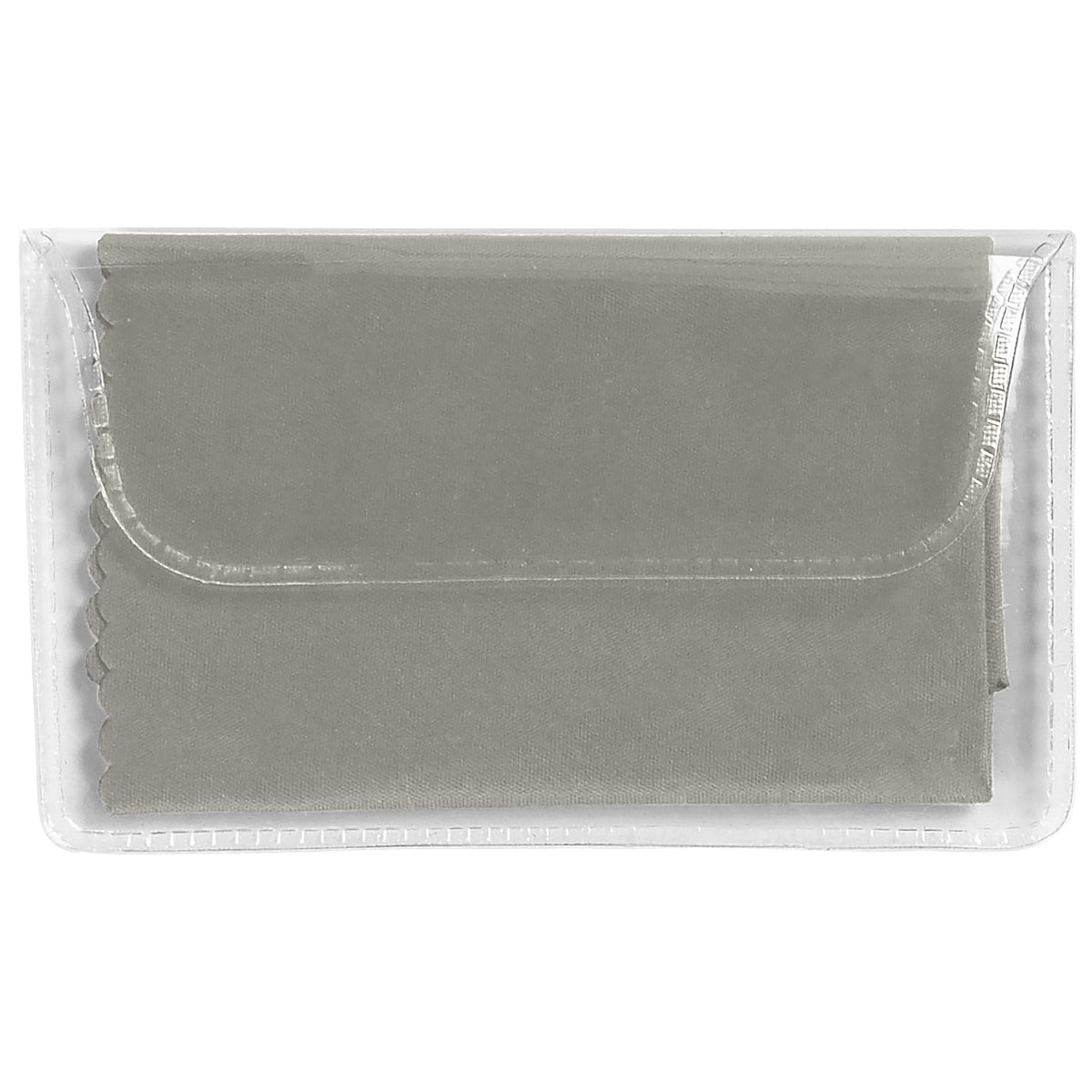 Microfiber Cleaning Cloth In Case - Gray