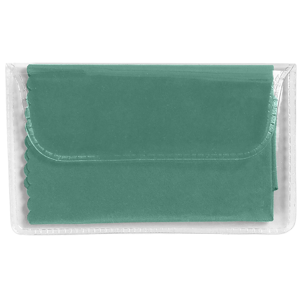 Microfiber Cleaning Cloth In Case - Green