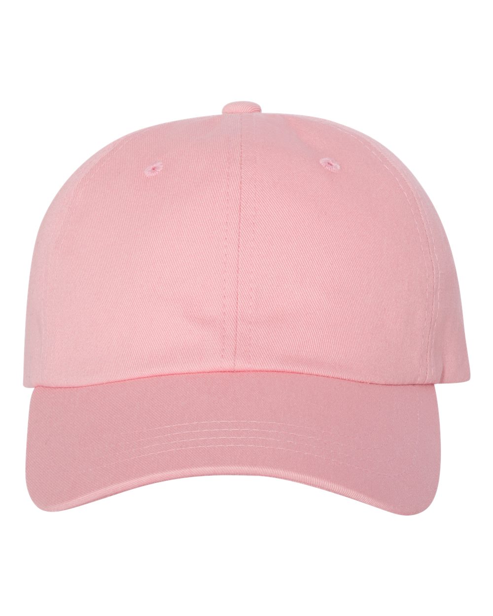 YP Classics Adult Low-Profile Cotton Twill Dad Cap - Pink