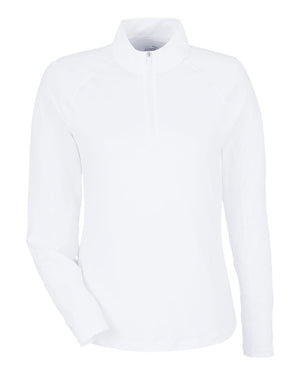 Puma Golf Ladies' You-V Quarter-Zip - White Glow