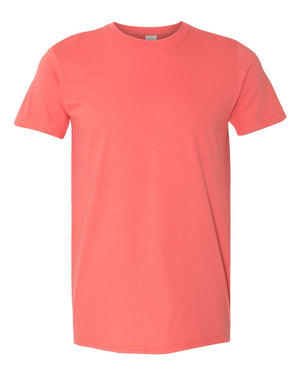 Gildan Unisex Softstyle® T-Shirt - Coral Silk