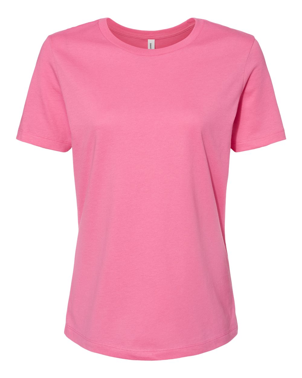 BELLA + CANVAS Ladies' Relaxed Jersey Short-Sleeve T-Shirt - Charity Pink