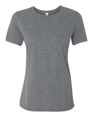 BELLA + CANVAS Ladies' Relaxed Heather CVC Short-Sleeve T-Shirt - Deep Heather