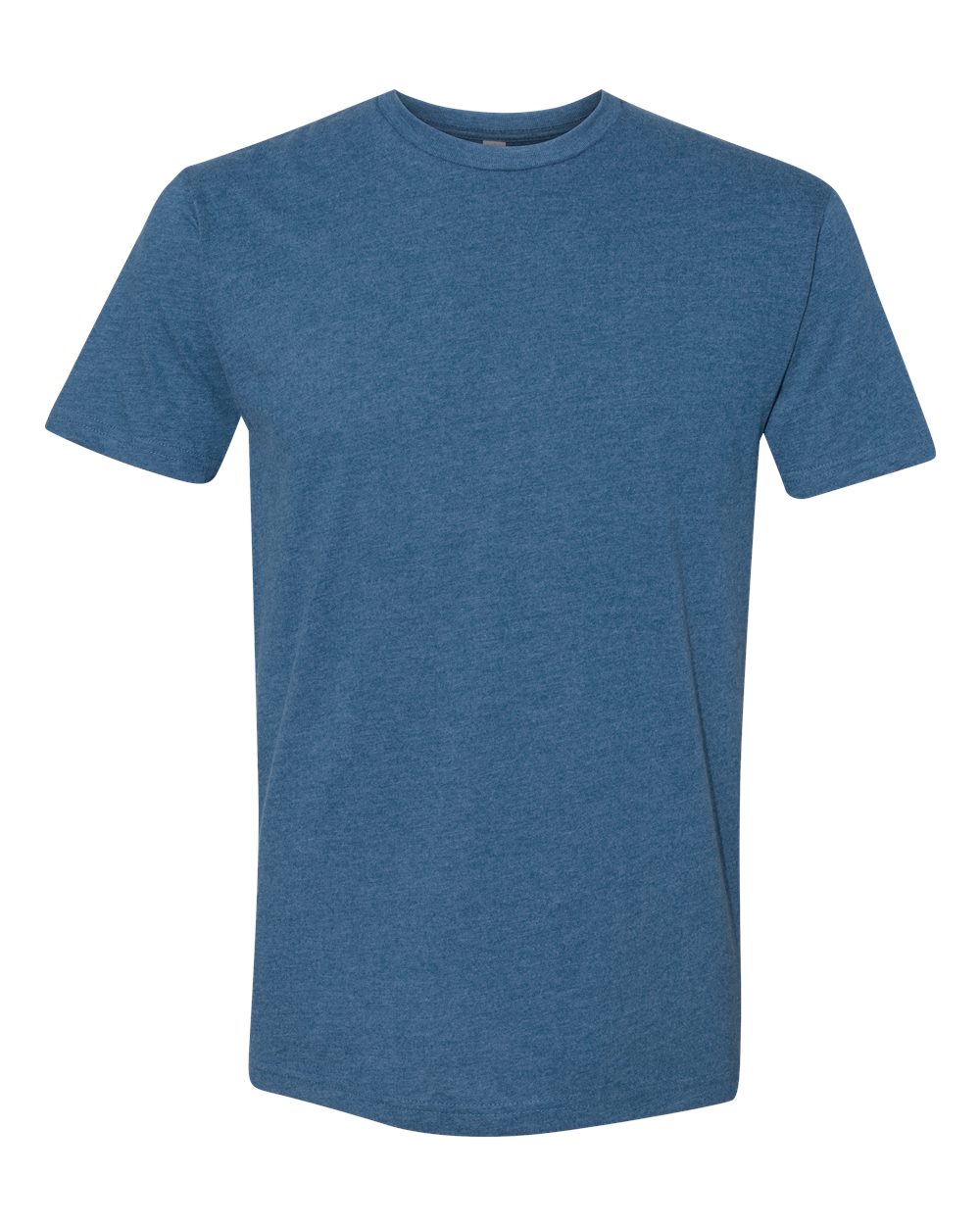 Next Level Men's Sueded Crew - Heather Cool Blue