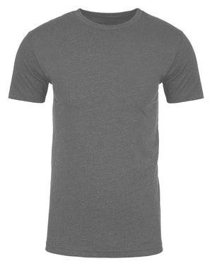 Next Level Apparel Men's Sueded Crew - Heather Metal