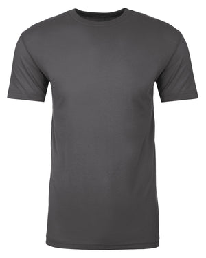 Next Level Apparel Men's Sueded Crew - Heavy Metal
