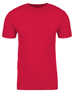 Next Level Apparel Men's Sueded Crew - Red
