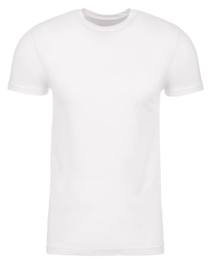 Next Level Apparel Men's Sueded Crew - White
