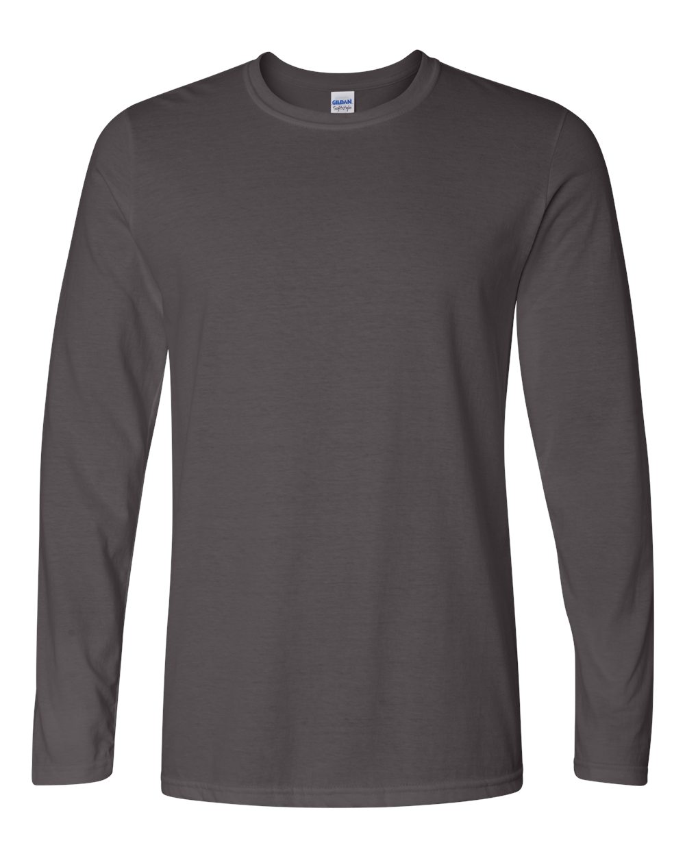 Gildan Adult Softstyle® Long-Sleeve T-Shirt - Charcoal